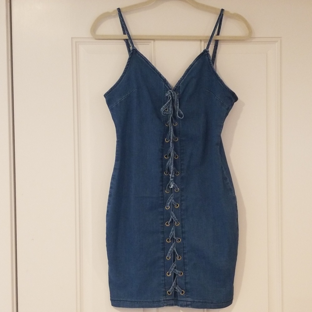 Denim dress